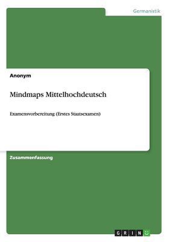 Mindmaps Mittelhochdeutsch
