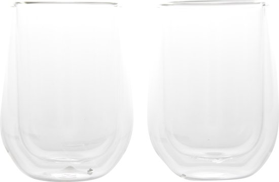 Cosy & Trendy Isolate Glas - 20 cl - Ø 6.3 cm x 10 cm - Set-2 - Dubbelwandig  | bol.com