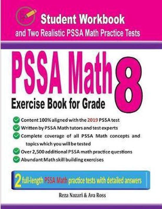 Pssa Math Exercise Book for Grade 8 - cover