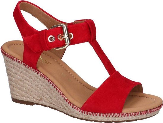 Rode Sandalen Gabor Comfort | bol.com