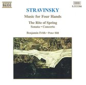 Banjamin Frith & Peter Hill - Stravinsky: Music For Four Hands (CD)