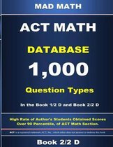 ACT Math Database 2-2 D