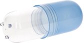 Pillendoos bewaardoos 12 cm pil blauw