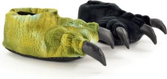 Dieren poot pantoffel groen 34-35 | bol.com