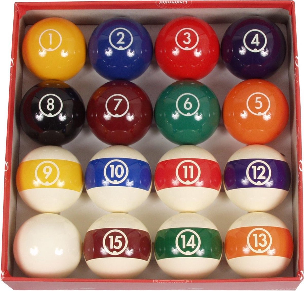 Aramith Pool ballen set Aramith 57.2mm Continental