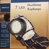 Impuls - 7 LED's hoofdlamp