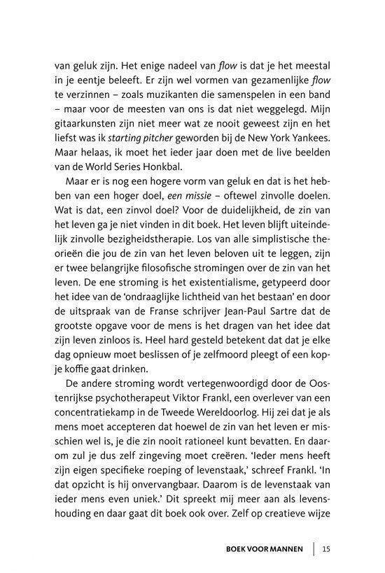Boek voor mannen