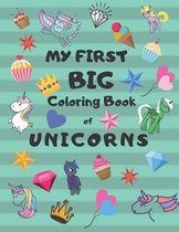 My First Big Coloring Book of Unicorns