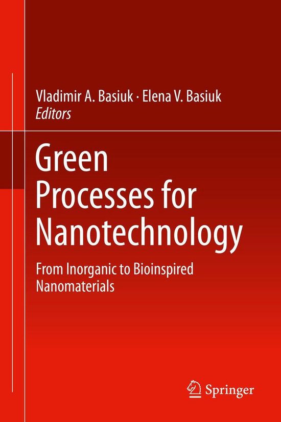 Green Processes for Nanotechnology - cover