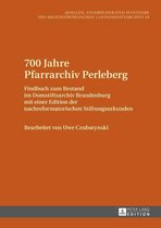 Quellen, Findbuecher und Inventare des Brandenburgischen Landeshauptarchivs 34 - 700 Jahre Pfarrarchiv Perleberg