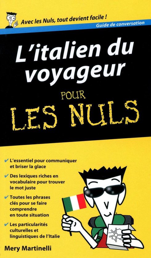 L'italien du voyageur guide de conversation pour les nuls - cover