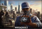 Watch Dogs 2  Poster - Hackers - 98x68 cm - Groot