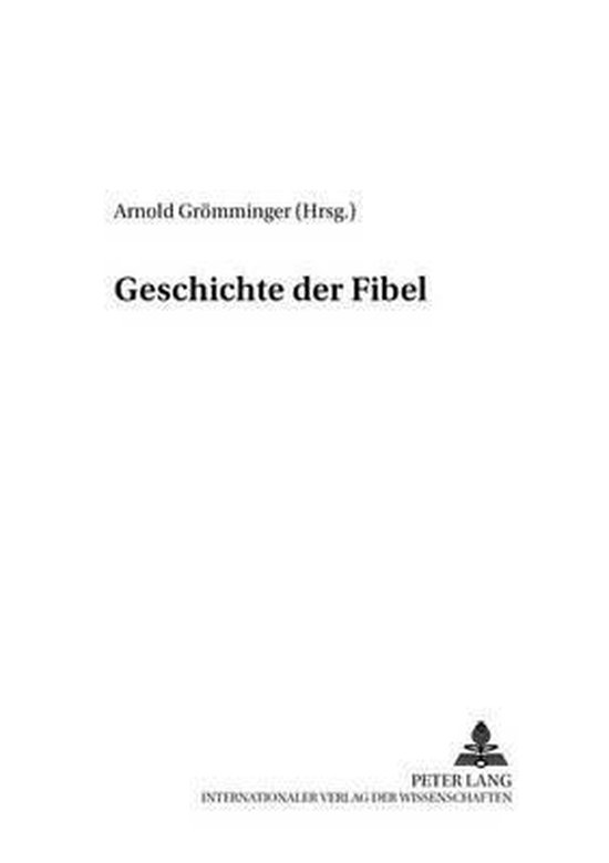 Geschichte der Fibel - cover