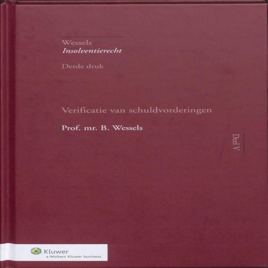 Verificatie van schuldvorderingen - cover