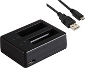 SJCAM™ USB Dual Oplader voor de SJCAM SJ4000 / SJ5000 / M10