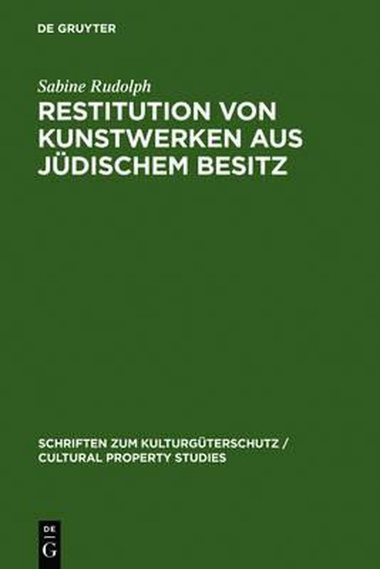 Restitution von Kunstwerken aus jüdischem Besitz - cover