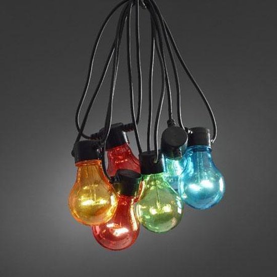 Lampion-Lampionnen Guirlande lumineuse LED Starter set multicolor - 10  mètres -... | bol.com
