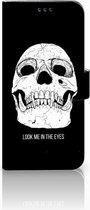 Geschikt voor Samsung Galaxy S9 Plus Bookcase Hoesje Skull Eyes