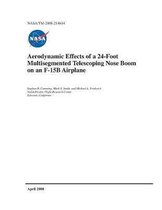 Aerodynamic Effects of a 24-Foot Multisegmented Telescoping Nose Boom on an F-15b Airplane