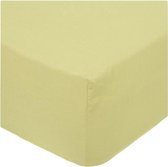 Senzatione katoen Hoeslaken Licht geel - 200x220+30