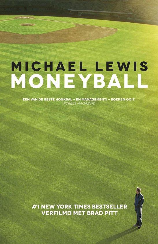 Cover van het boek 'Moneyball' van Michael Lewis