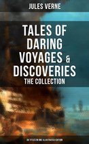 Boekomslag van 'Tales of Daring Voyages & Discoveries: The Jules Verne's Collection (38 Titles in One Illustrated Edition)'