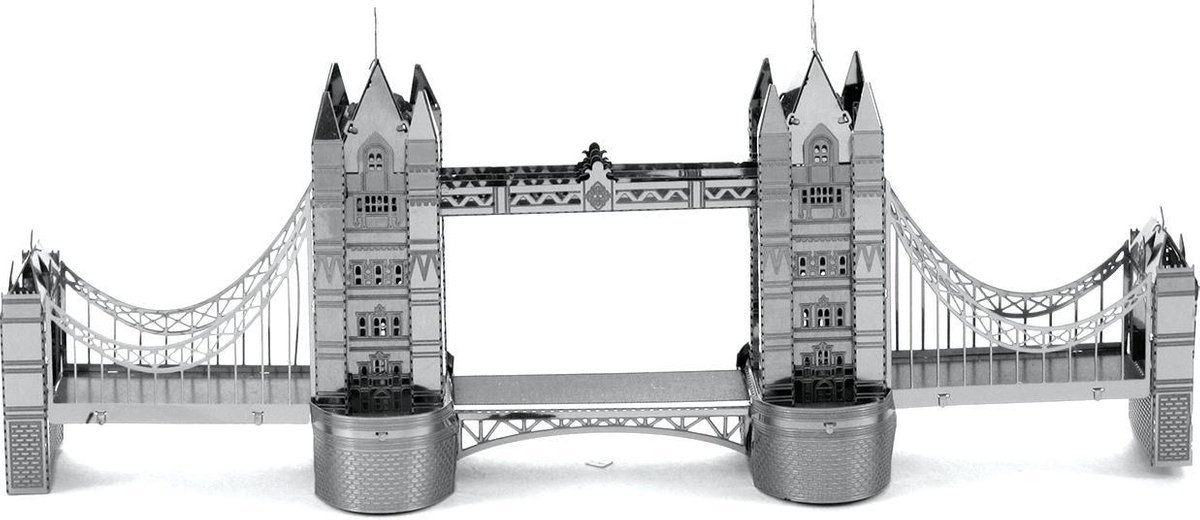 Metal Earth Modelbouw 3D London Tower Bridge - Metaal — afbeelding 10