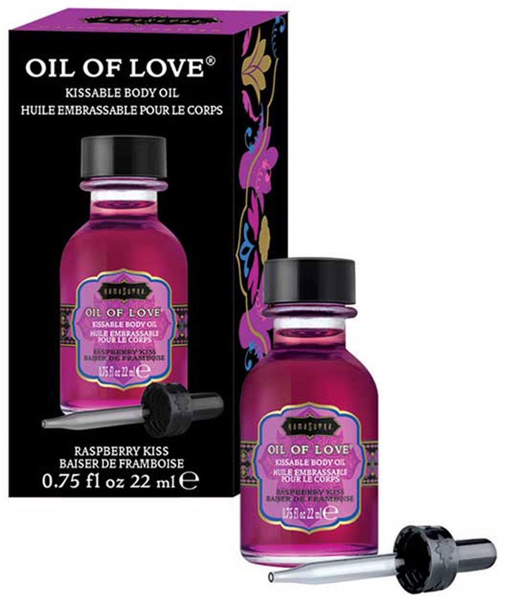 Kamasutra Oil of Love Raspberry Kiss
