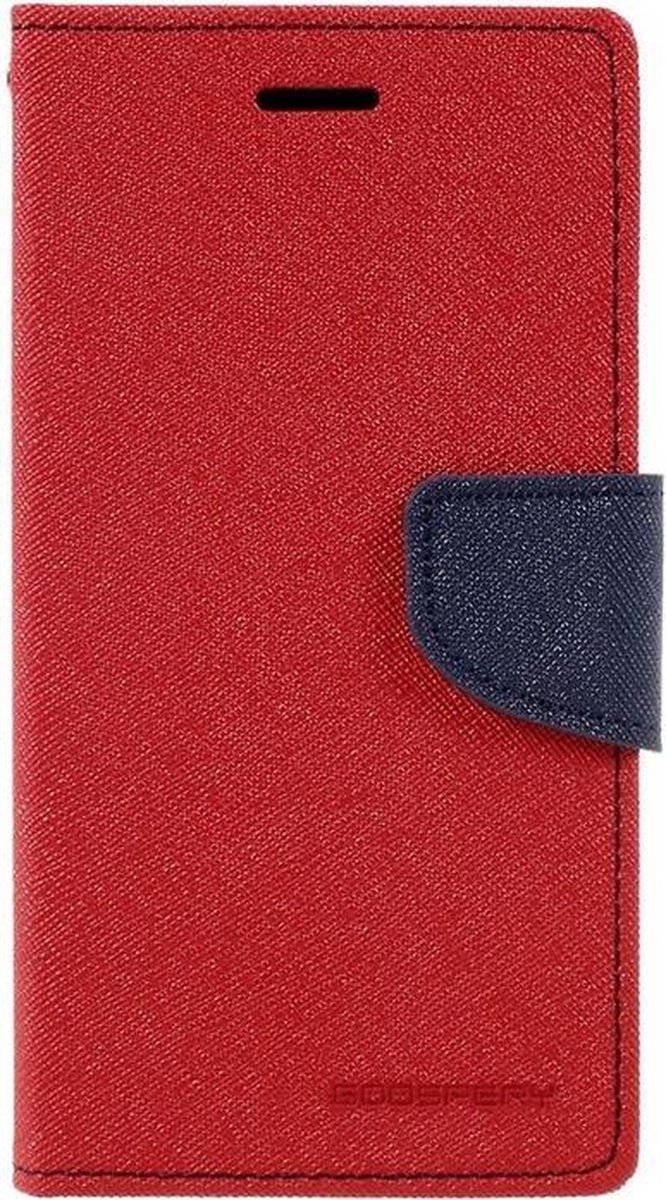 Mercury Fancy Diary Wallet Case voor LG G3 (D855) - Rood/Blauw