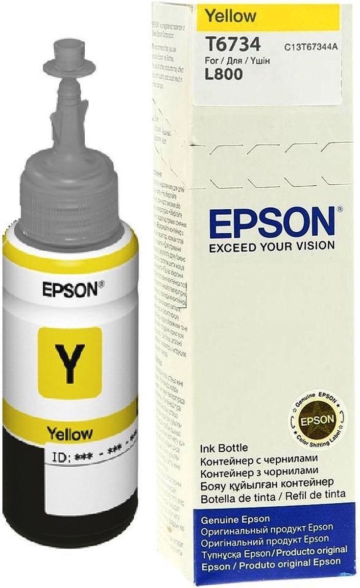 EPSON Tusz Żółty T67344A=C13T6