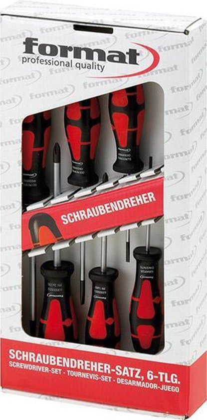 Würth Screwdriver Set 6-Point Blade PH/SZ 6-Piece