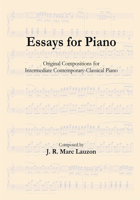 Essays for Piano