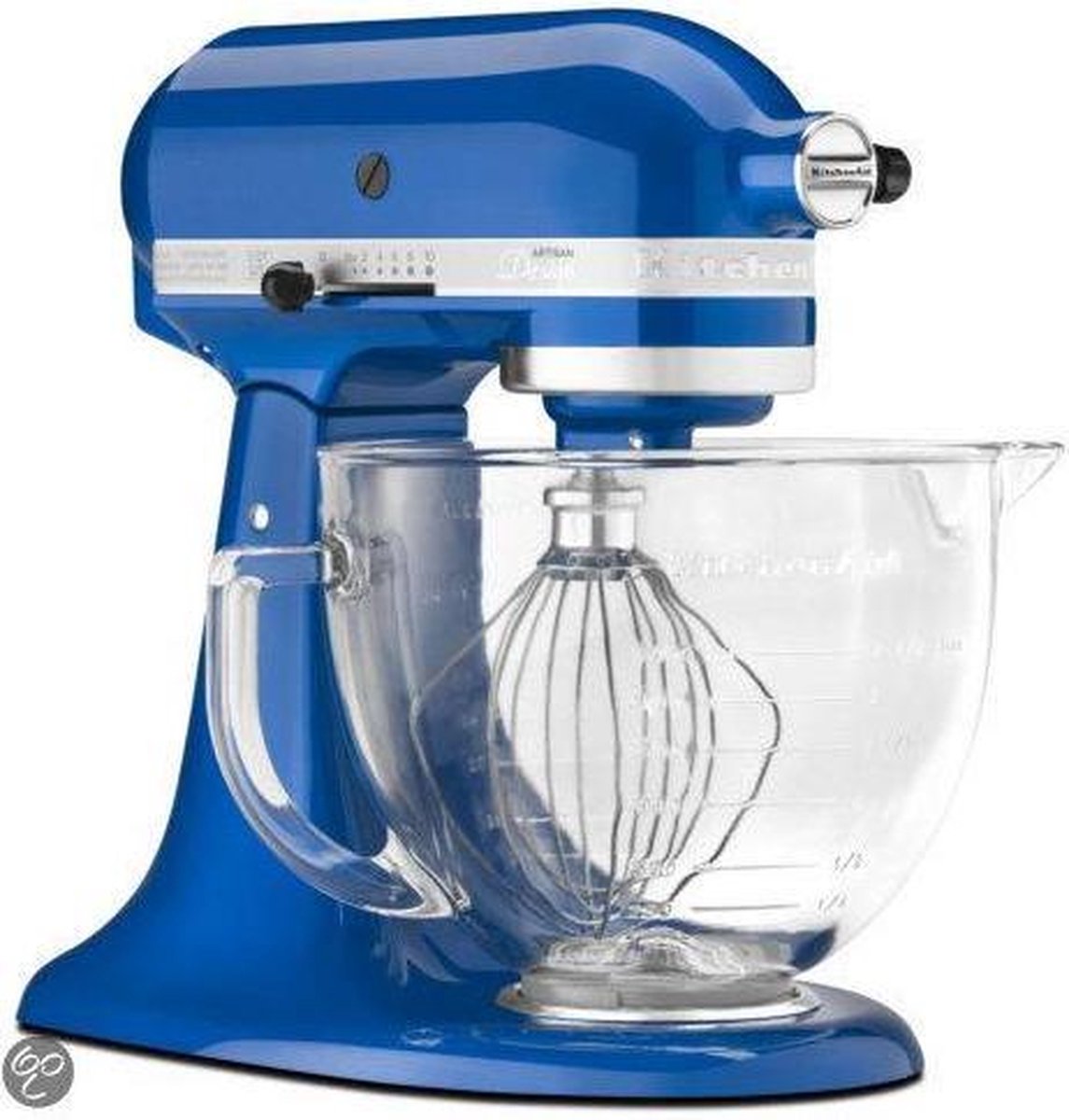 Onverbiddelijk lading Donder KitchenAid Artisan Metallic Blauw | bol.com