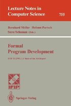 Formal Program Development