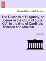 The Duchess of Burgundy, Or, Scenes in the Court of Louis XIV., in the Time of Cardinals Richelieu and Mazarin.