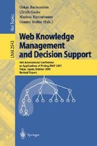 Web Knowledge Management and Decision Support