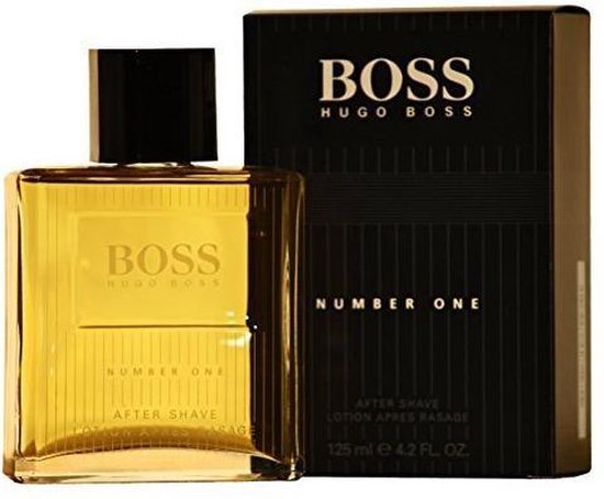 boss number one after shave