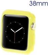 apple watch beschermende gel cover 38mm geel