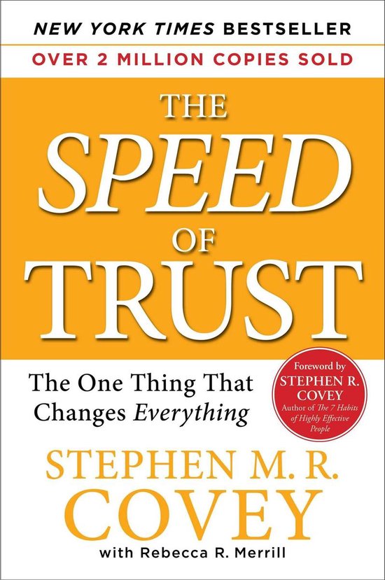 The SPEED of Trust - cover