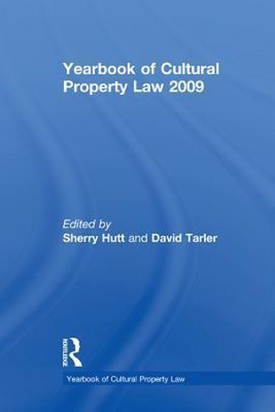 Yearbook of Cultural Property Law - Yearbook of Cultural Pro ... - cover