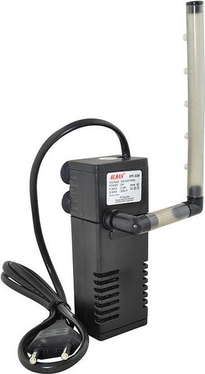 Aquarium filter pomp met actieve koolstof Aquarium Filter 300 ltr