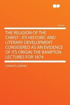 The Religion of the Christ