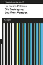 Reclams Universal-Bibliothek - Die Besteigung des Mont Ventoux