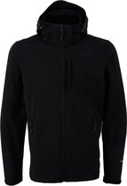 Icepeak Severino Softshell  Outdoorjas - Maat M  - Mannen - zwart