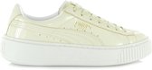Puma BASKET PLATFORM PATENT Gebroken wit