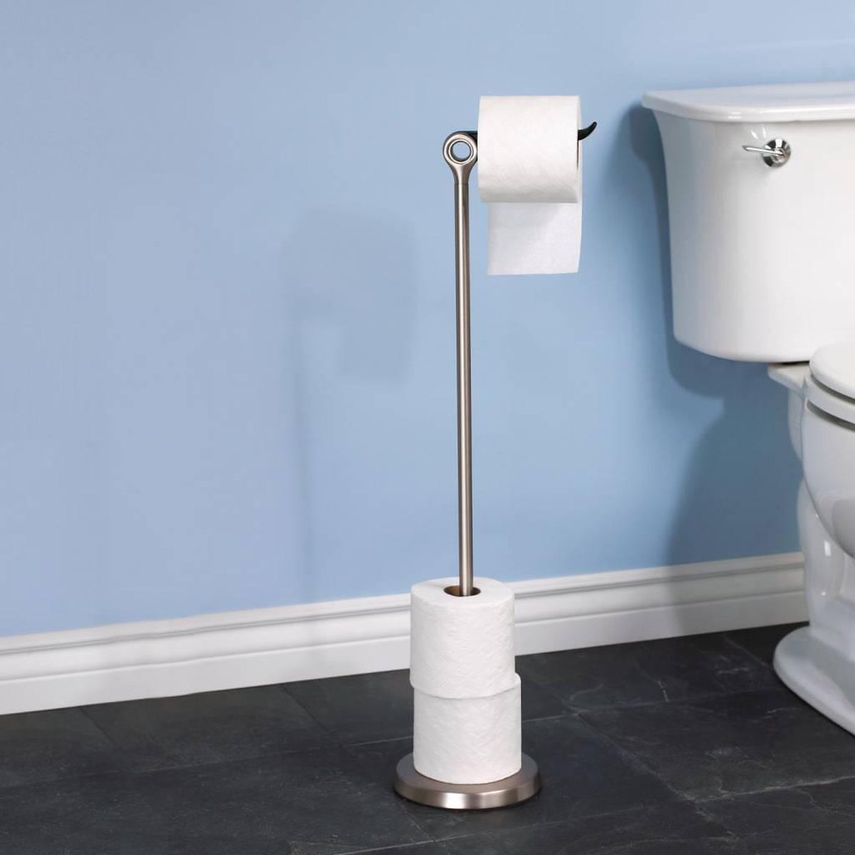 Umbra WC Rolhouder Toiletrolhouder - Tucan metaal - H 74 cm | bol.com