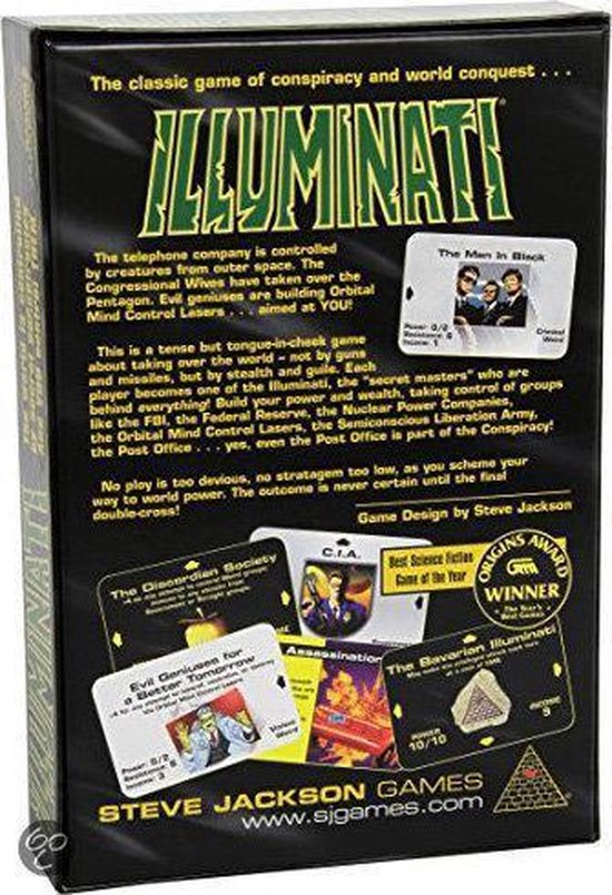 ijs stapel krant Speelgoed | Boardgames - Illuminati Deluxe | Games | bol.com