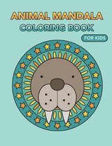 Animal Mandala Coloring Book for Kids