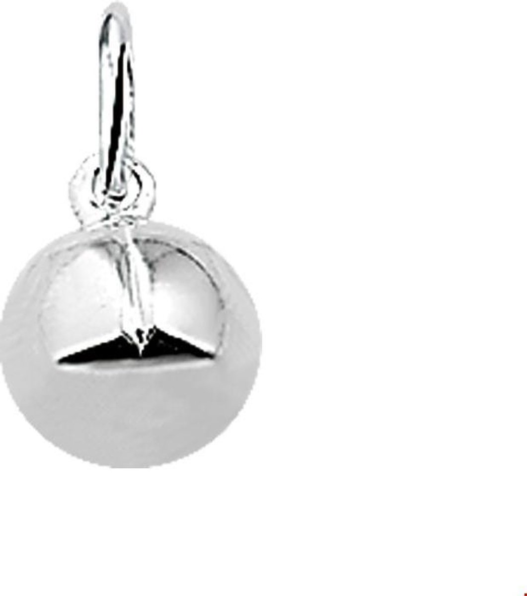 zilver gerhodineerd hanger voetbal 1324685