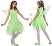 Groene toverfee/elf verkleedset voor meisjes - carnavalskleding - voordelig geprijsd 116